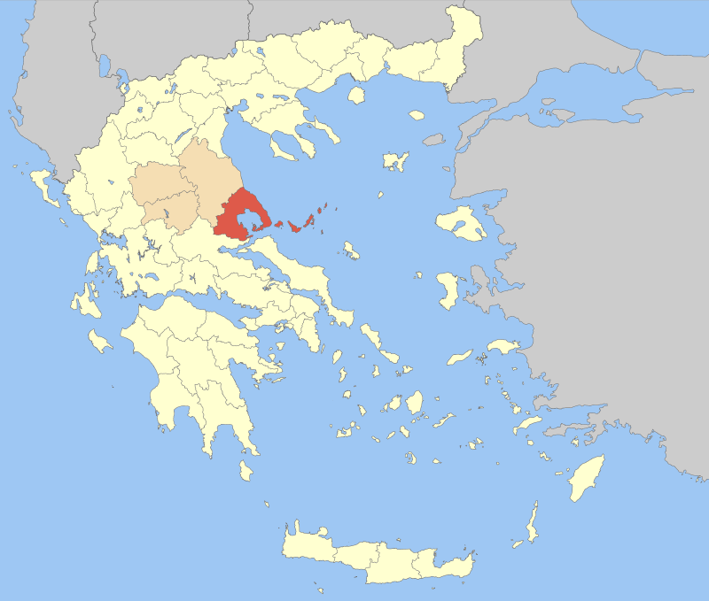 pilion grčka mapa 